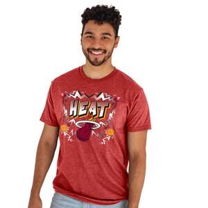 Blue 84 Nba Unisex-Adult Nba T-Shirt Heathered Team Color Basketball